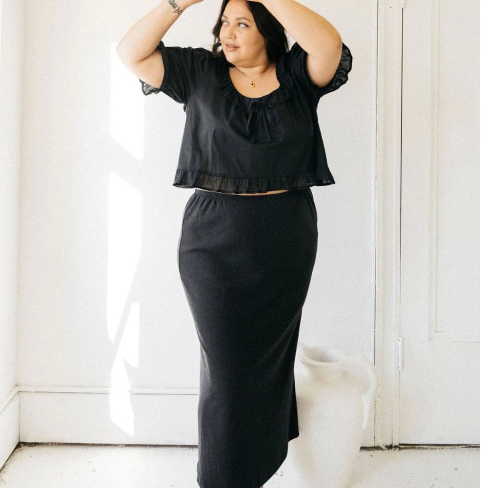Harly Jae Kea Skirt in Charcoal